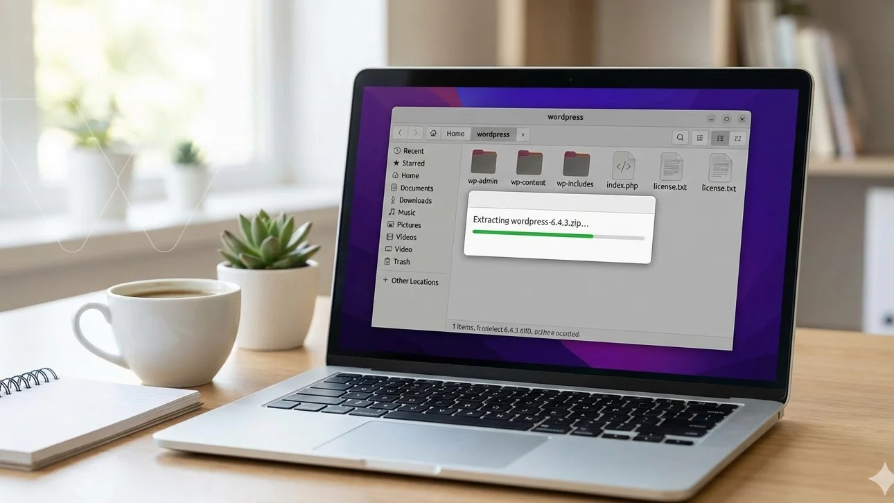 how to install wordpress